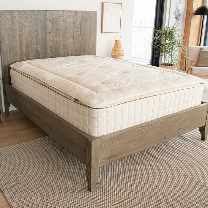 Naturepedic Alpaca Mattress Topper with Organic Cotton Fabric
