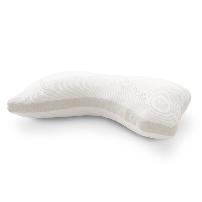 Front View Naturepedic Organic Latex Side Sleeper Pillow
