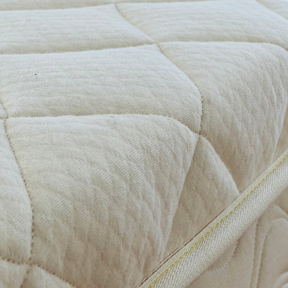 close up detailing cloud matress topper