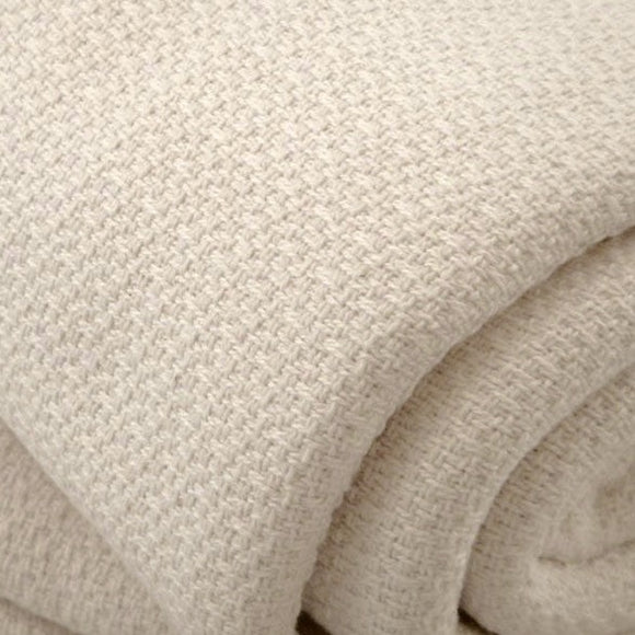 OVERSTOCK: Stratton Organic Crepe Weave Blanket