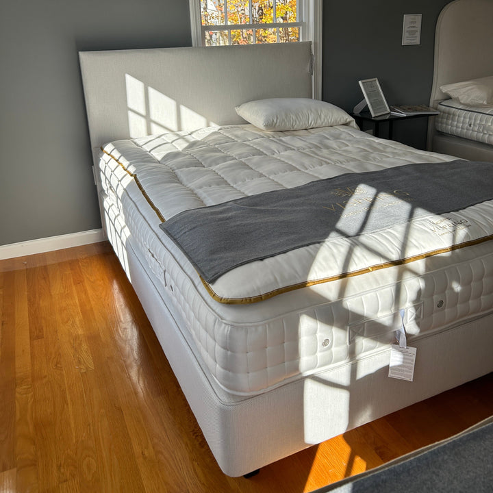 FLOOR MODEL: Queen-Size Vispring Baronet Superb Mattress Set