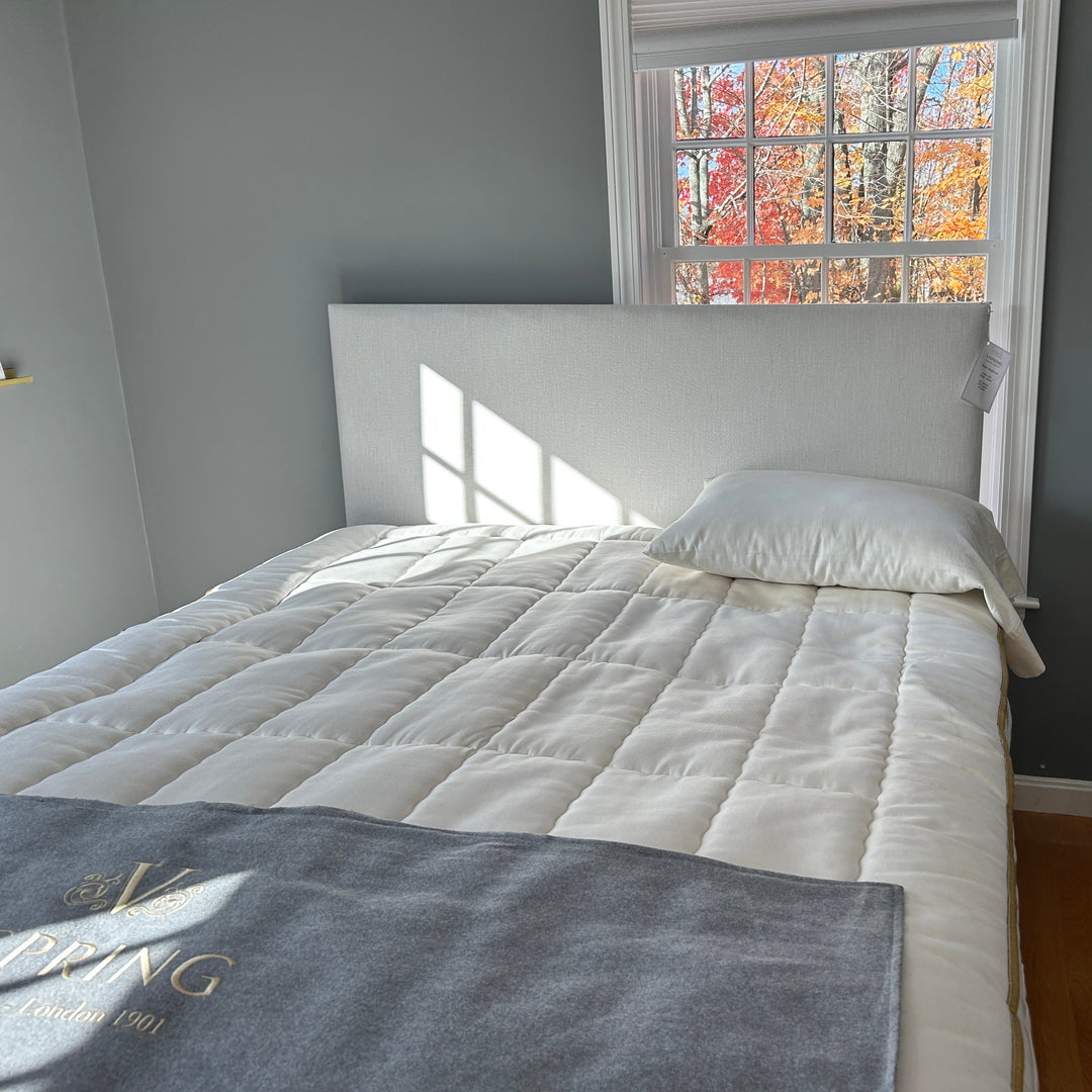 FLOOR MODEL: Queen-Size Vispring Baronet Superb Mattress Set