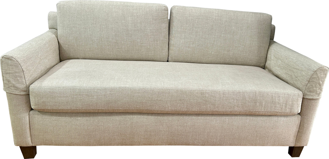 84" Lorna Sofa in Belgian Linen