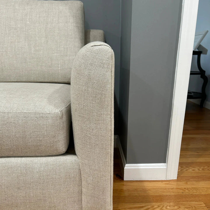 84" Lorna Sofa in Belgian Linen