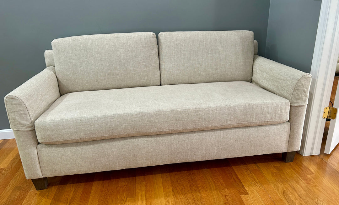 84" Lorna Sofa in Belgian Linen
