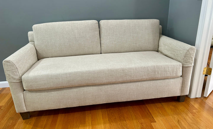 84" Lorna Sofa in Belgian Linen