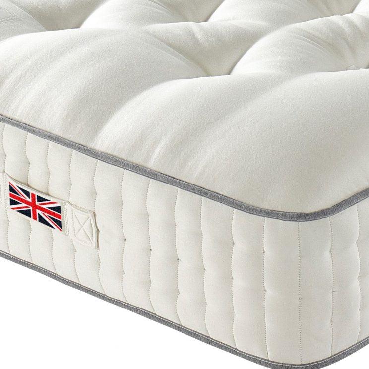 Harrison Spinks Northumberland corner detail with British flag.