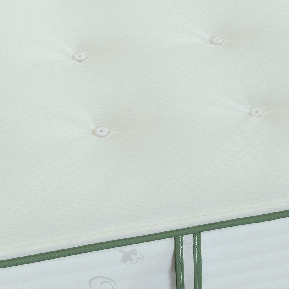 Close up harvest green original mattress 