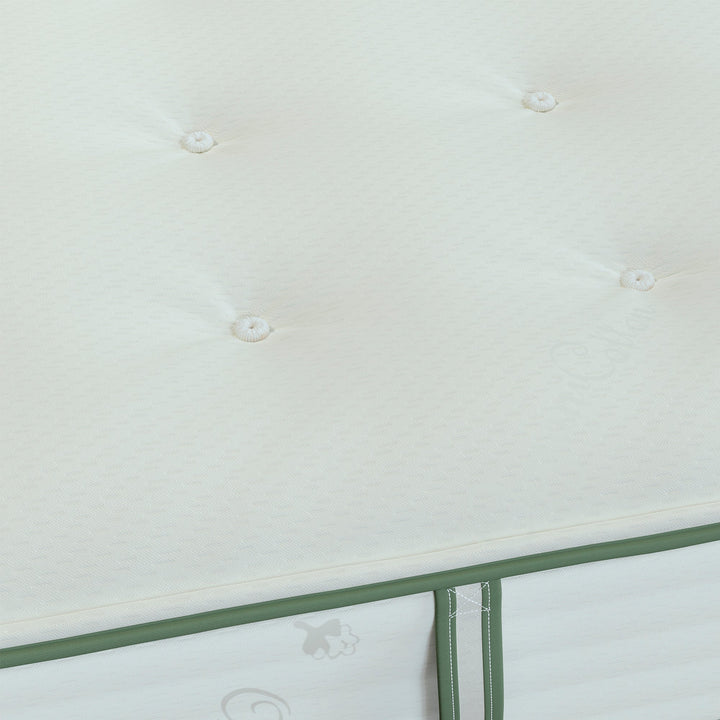 Close up harvest green original mattress 
