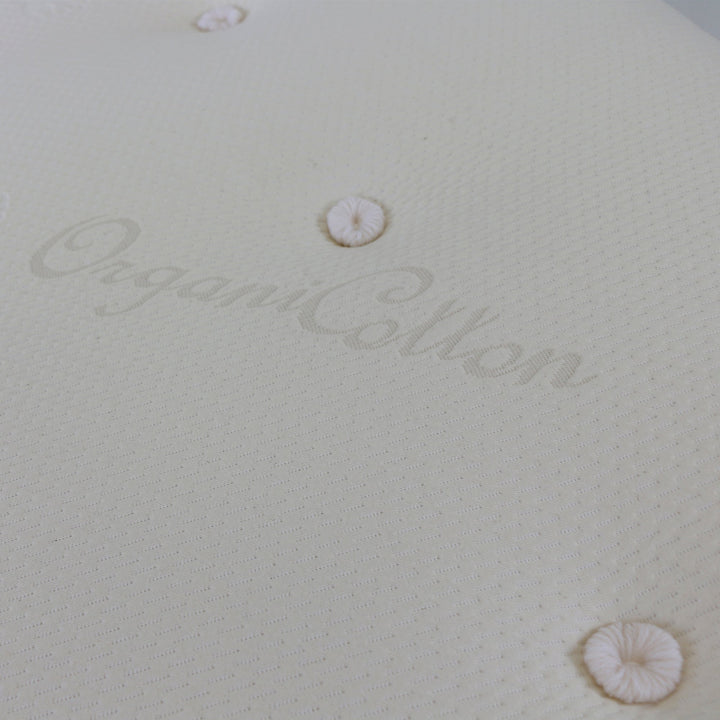 Close Up Harvest Green Double Sided Orangic Pillow Top Mattress
