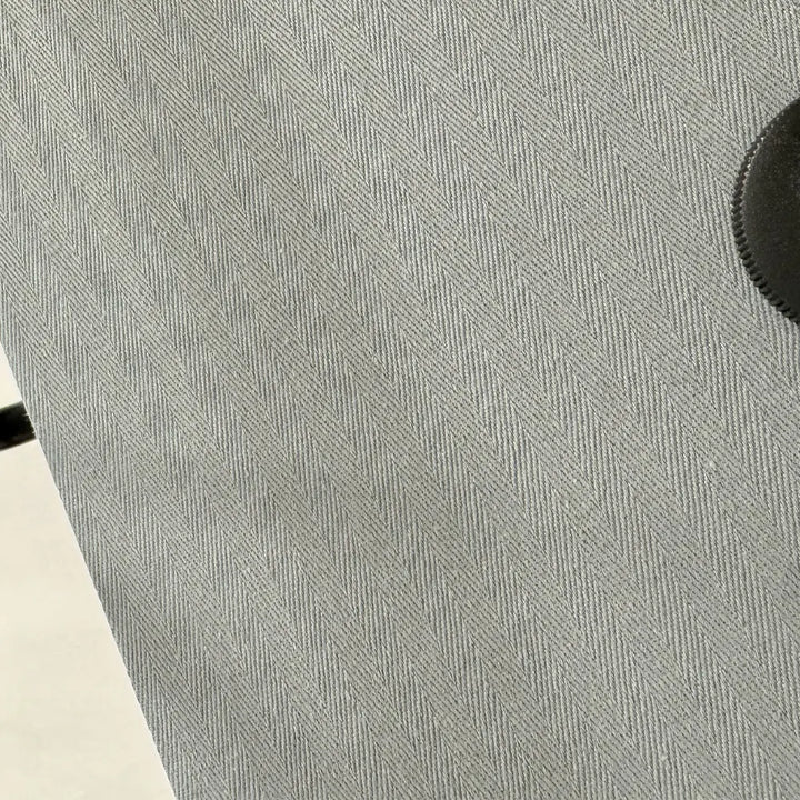 Close up of the Naturepedic Organic Conductor Adjustable Base organic cotton upholstery.