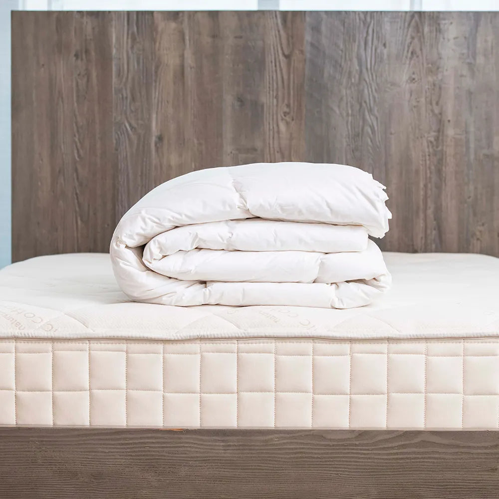 Naturepedic Duck Down Comforter with Organic Cotton Fabric