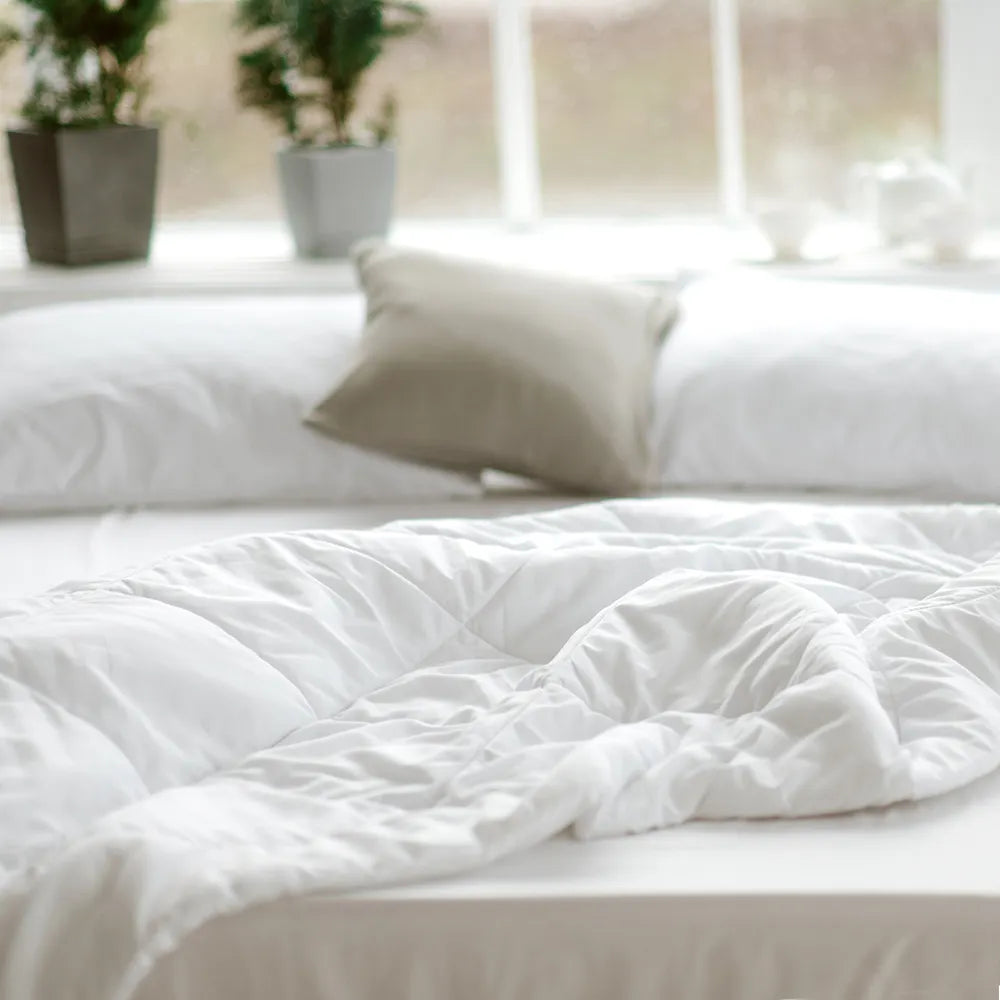 Naturepedic Duck Down Comforter with Organic Cotton Fabric