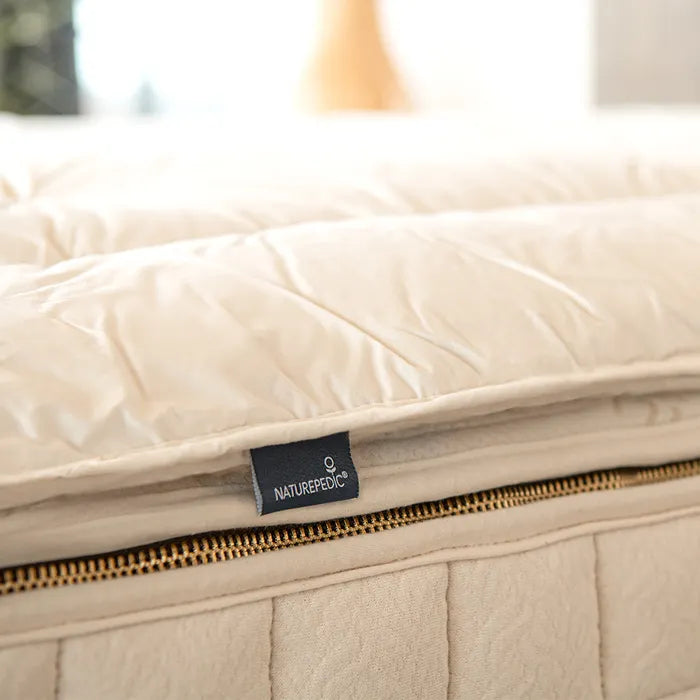 Naturepedic Alpaca Mattress Topper with Organic Cotton Fabric
