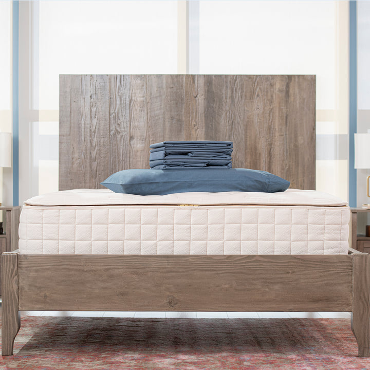 Naturepedic Organic Cotton Percale Sheets + Pillowcases