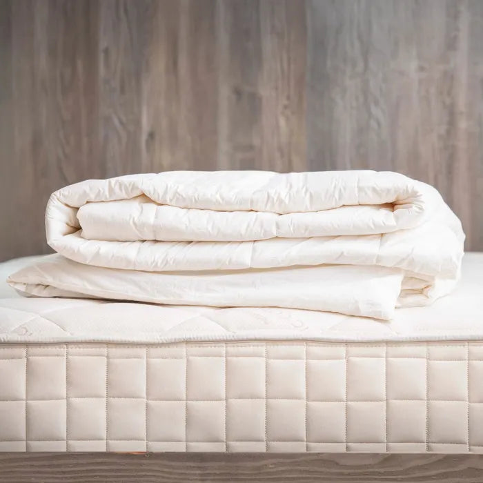 Naturepedic Wool Comforter with Organic Cotton Fabric