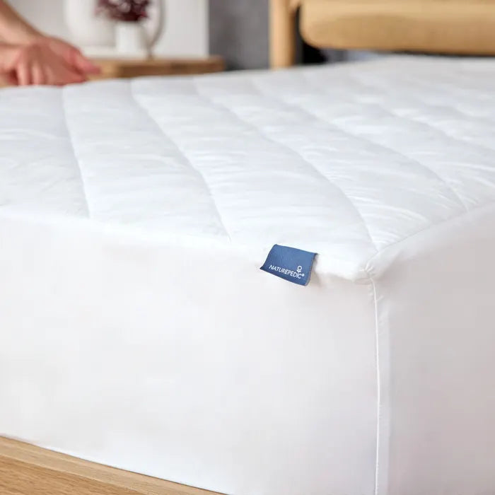 Naturepedic Organic Cotton Quilted Mattress Pad