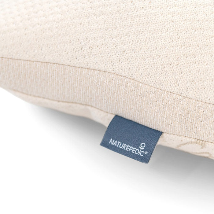 Close Up Detailing Naturepedic Organic Adjustable Shredded Latex Pillow