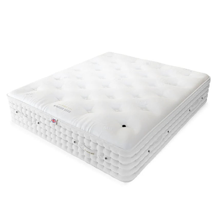 Angled View Milbrook Windsor 6000 Mattress 