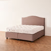Vispring Coronet Mattress on a De Luxe Divan, undressed.