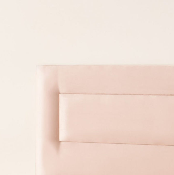 Vispring Enyo Headboard corner detail.