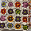 Granny Sqaures 100% Wool Hand-Crocheted Throw