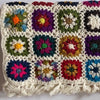 Granny Sqaures 100% Wool Hand-Crocheted Throw