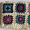 Granny Sqaures 100% Wool Hand-Crocheted Throw