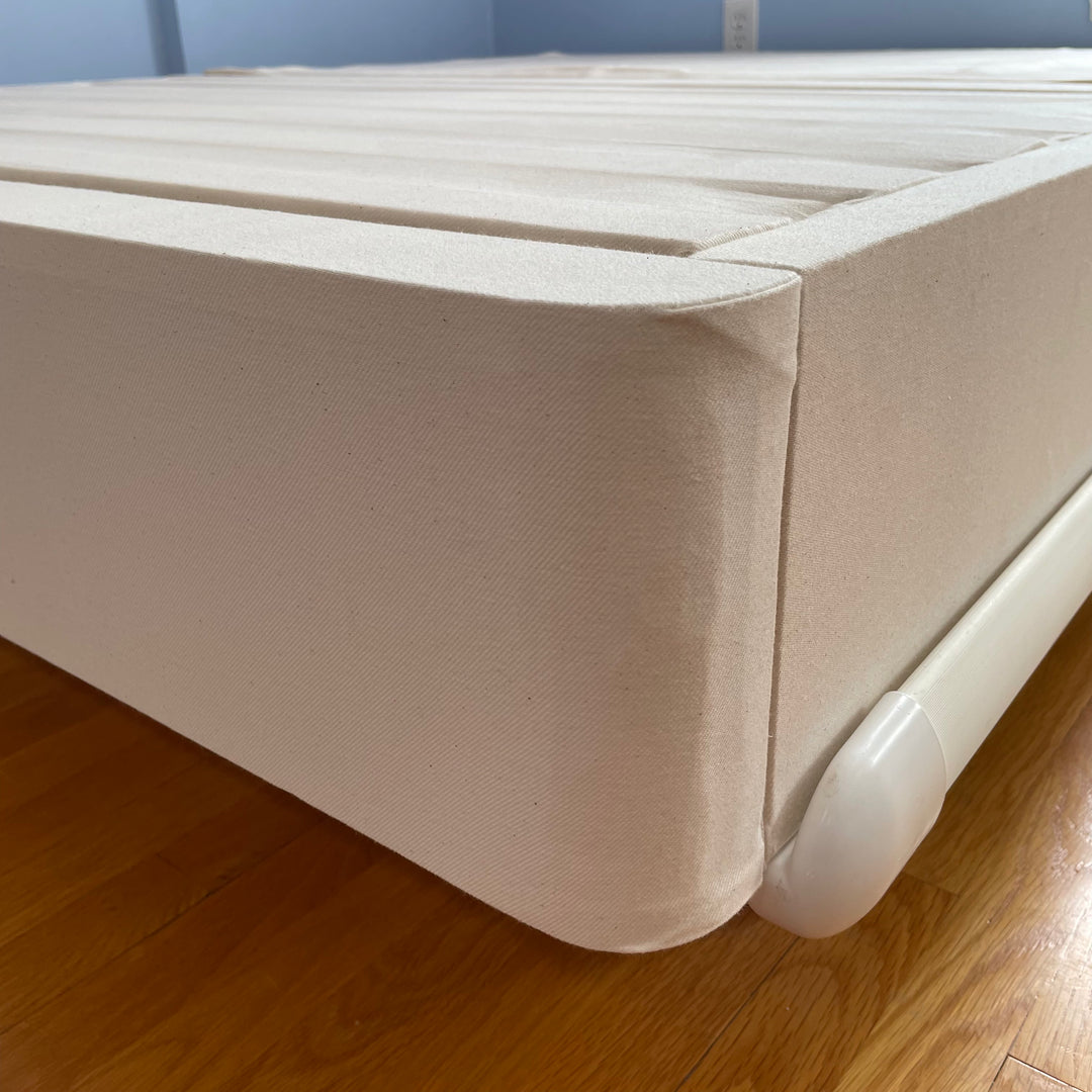 corner TOM Atlas Upholstered Slatbox Foundation 