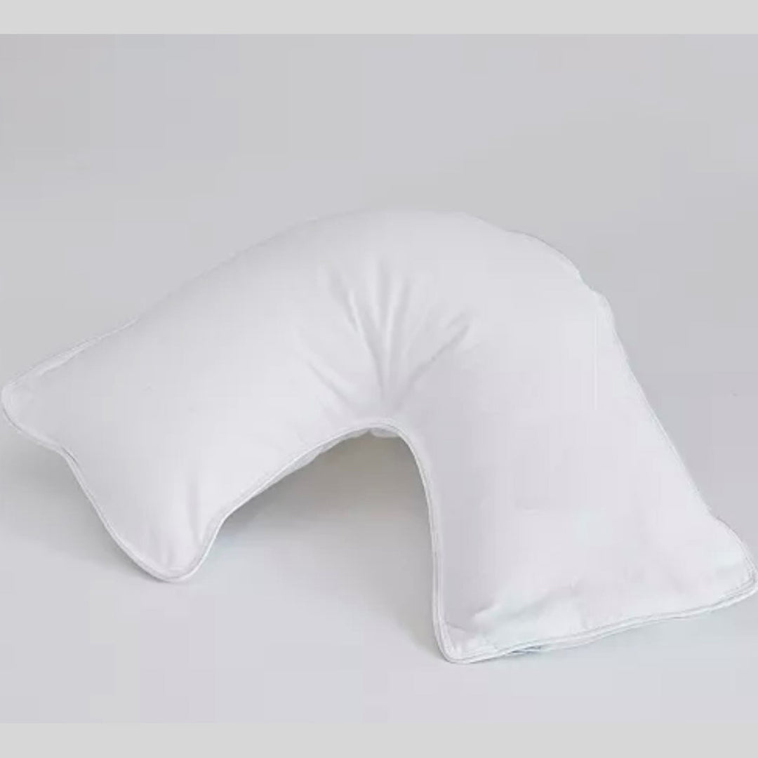 front view The Pillow Bar Jetsetter Mini Down Pillow