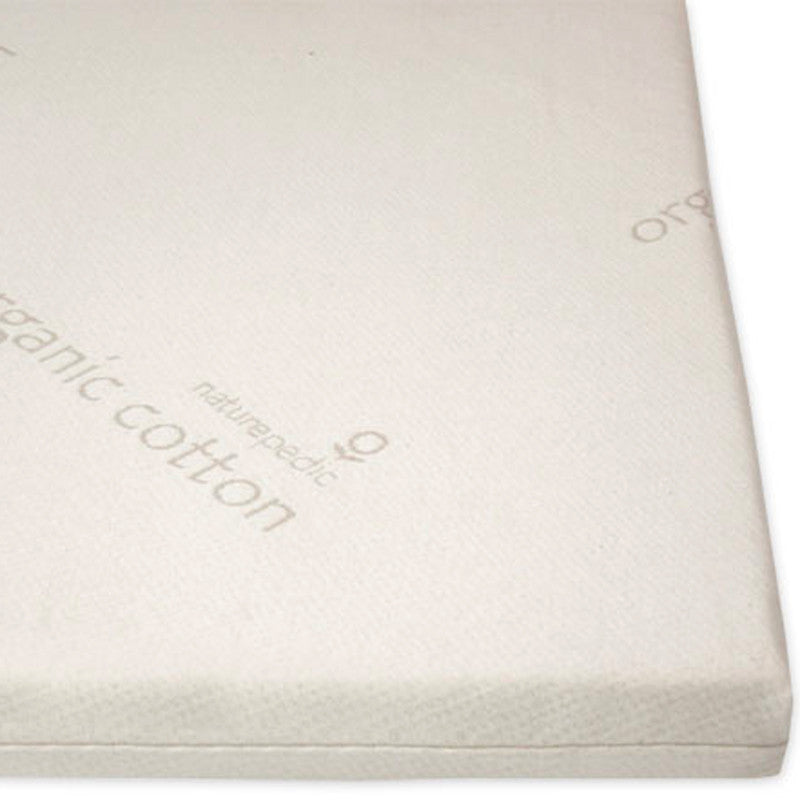 top shot of Naturepedic Adagio 2” Organic Latex Topper