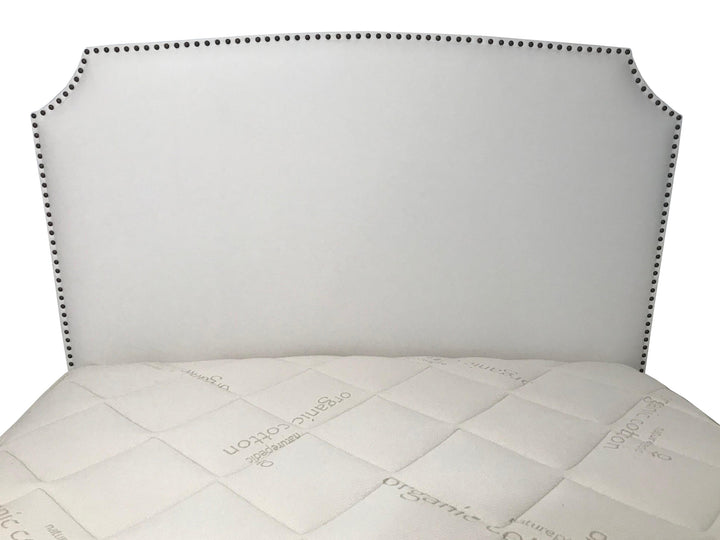 Front view Tania Non-Toxic Upholstered Headboard